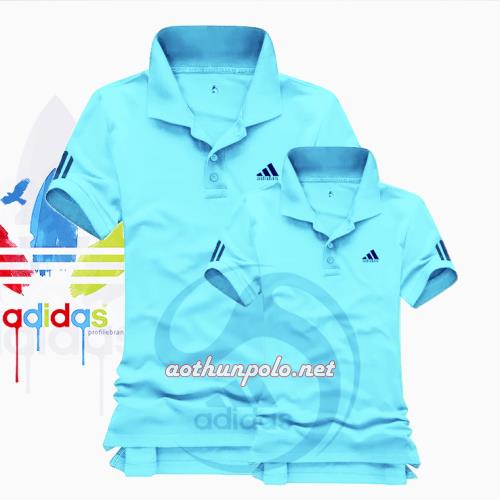 Áo adidas cặp màu biển