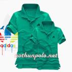 Áo adidas cặp màu xanh vịt