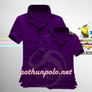 Áo adidas cặp màu tím