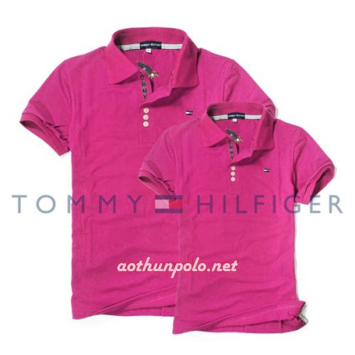 Áo cặp Tommy hồng sen
