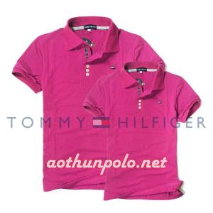 Áo cặp Tommy hồng sen