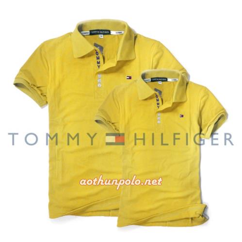 Áo cặp Tommy vàng