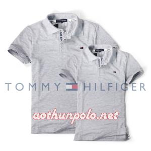 Áo cặp Tommy xám