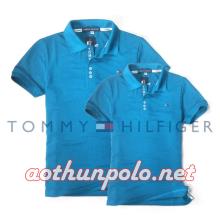 Áo cặp Tommy xanh da trời