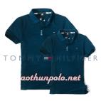 Áo cặp Tommy xanh đen