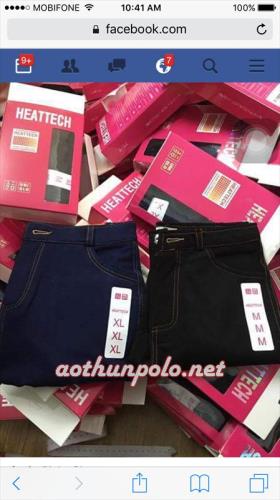 Quần legging giả jean