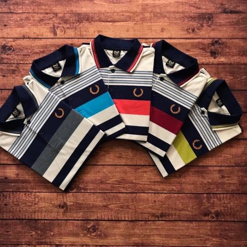 Áo thun sọc bông lúa