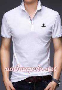 Áo thun đốm trắng