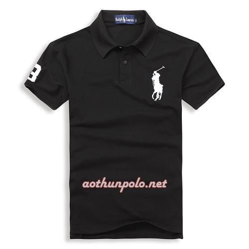 Áo thun POLO đen
