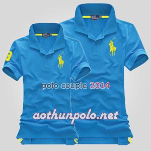 Áo polo xanh da trời