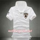 Áo thun lamborghini trắng
