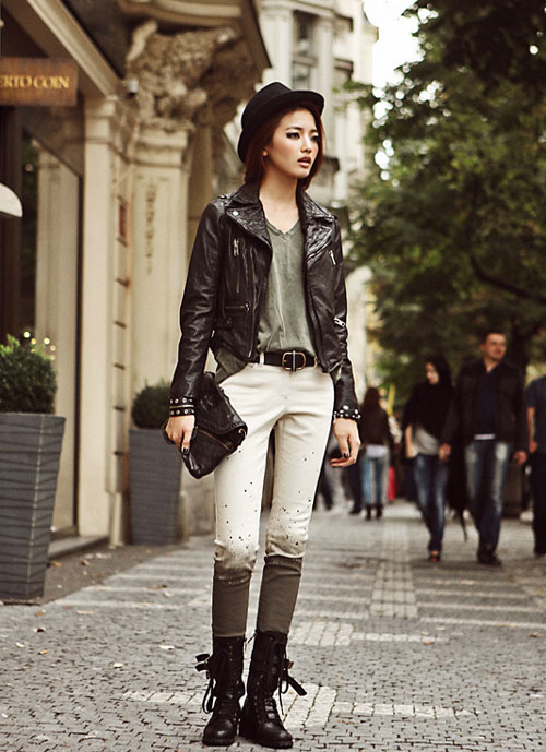 Đ&ocirc;ng n&agrave;y, diện &aacute;o da thật "chất" - 15