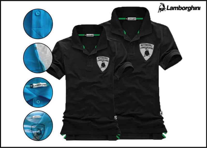 Áo thun cặp lamborghini đen